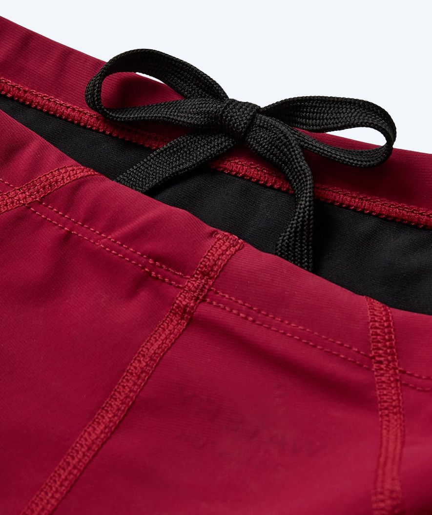 Watery competition swim trunks for men - Rapidskin 2.0 - Red