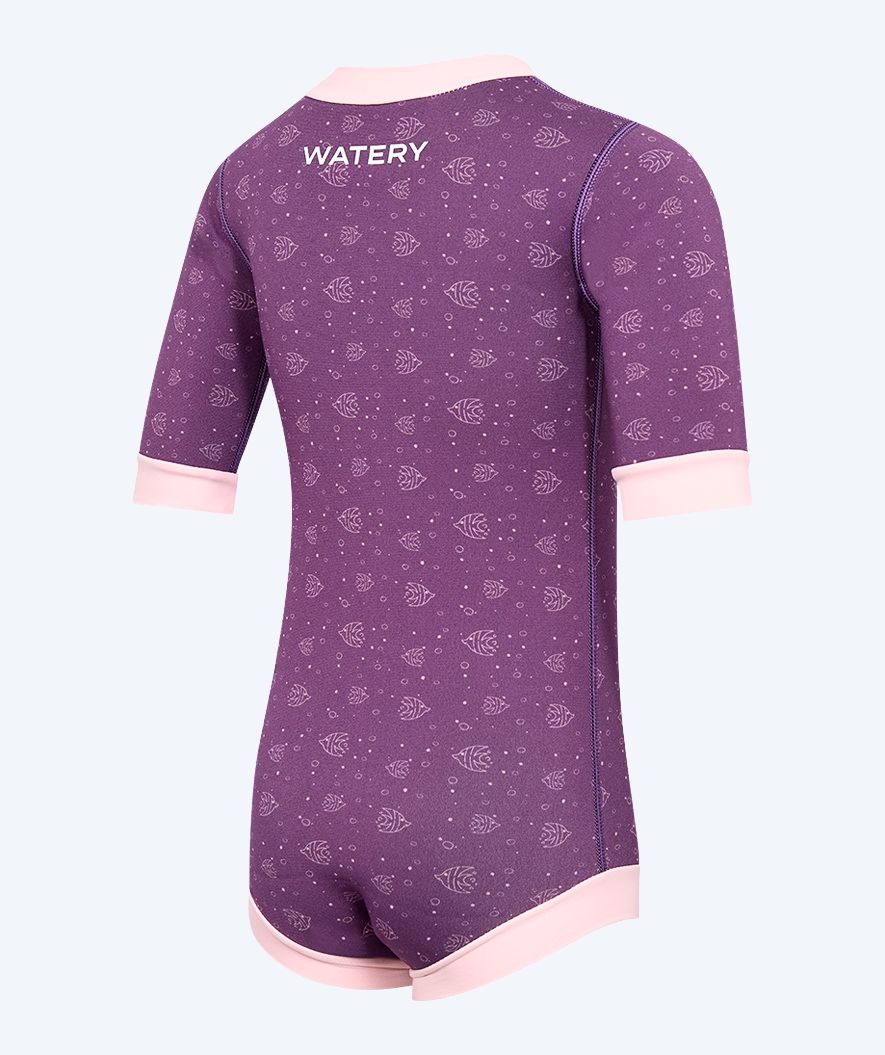 Watery wetsuit for kids - Baia Full-Body - Atlantic Purple