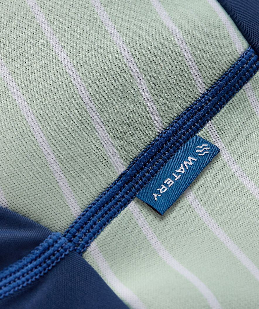 Watery swim nappies for kids - Neoprene Swim Nappy - Nordic Green Stripes