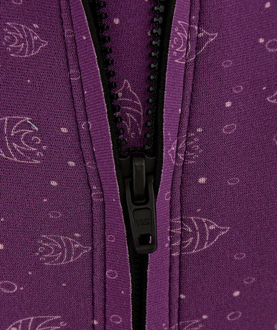 Watery wetsuit for kids - Baia Full-Body - Atlantic Purple