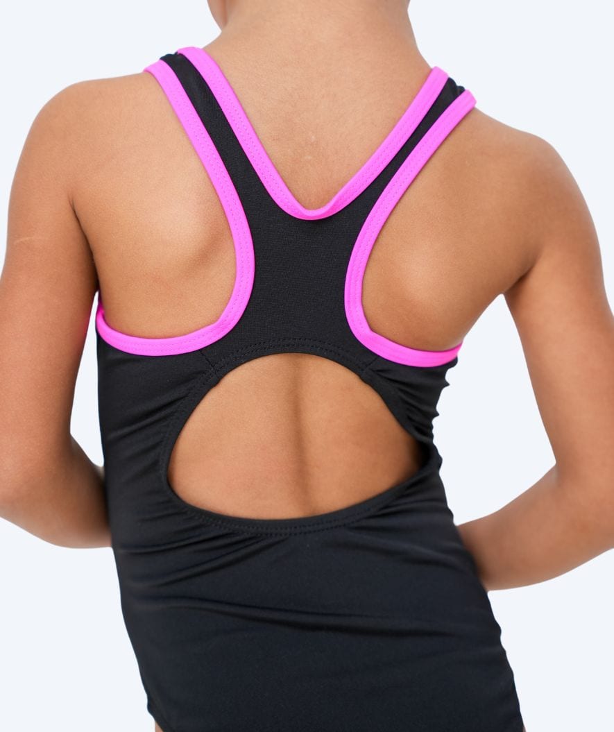 Watery swimsuit for girls - Hurley - Black/pink