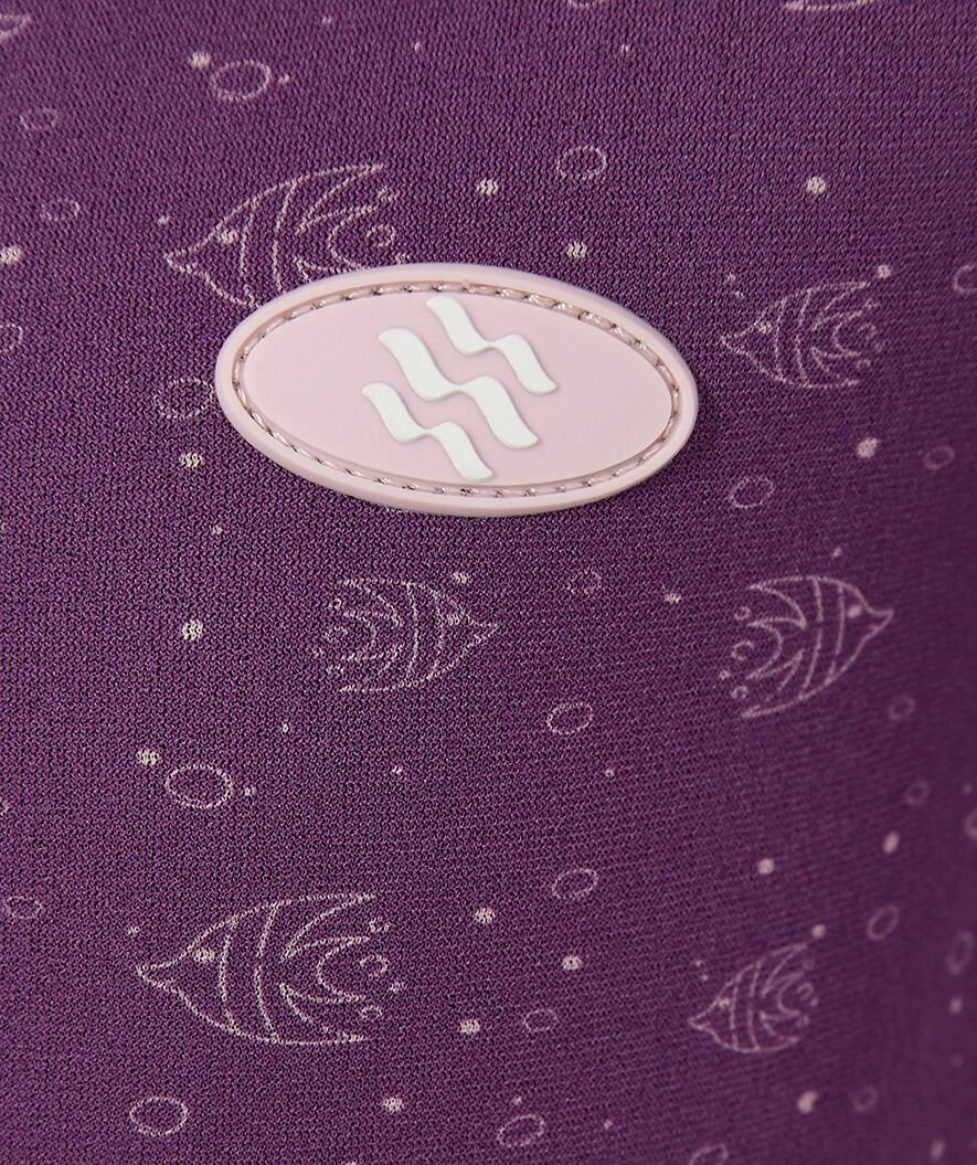 Watery wetsuit for kids - Baia Full-Body - Atlantic Purple