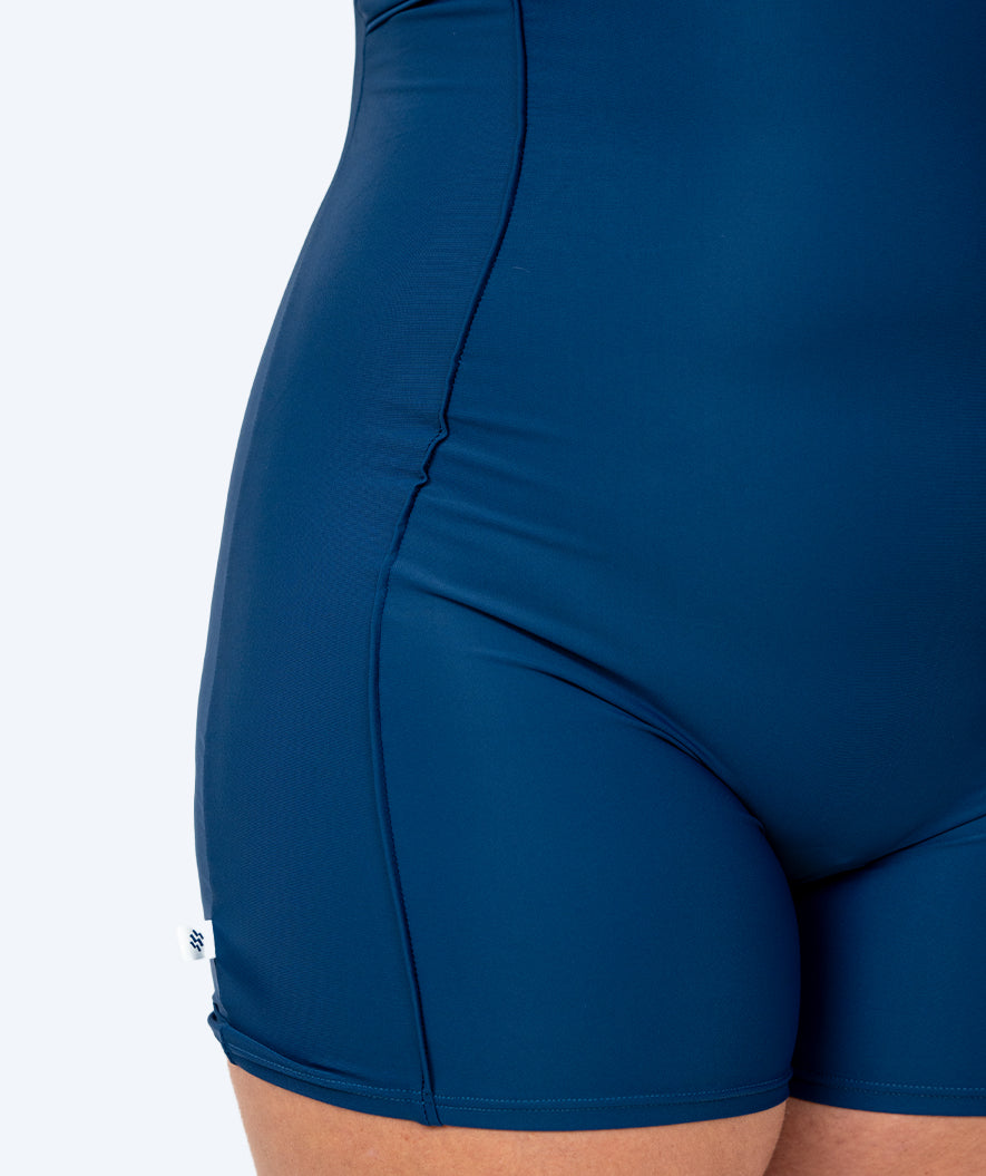 Watery swimsuit with skirt for women - Tirta - Dark blue
