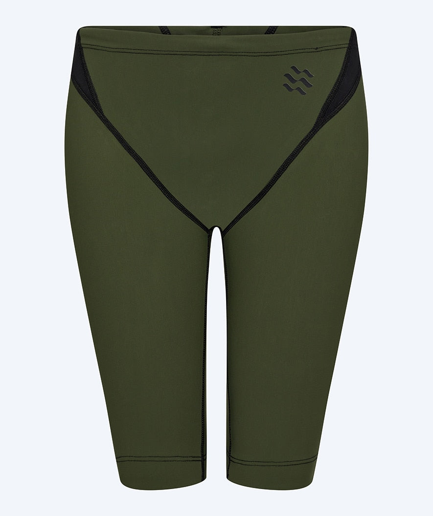 Watery competition swim trunks for boys - Rapidskin 2.0 - Green