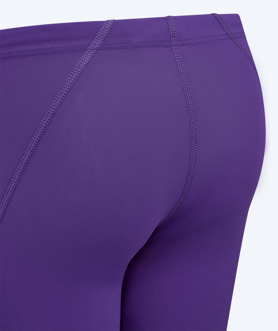 Watery competition swim trunks for boys - Rapidskin 2.0 - Purple