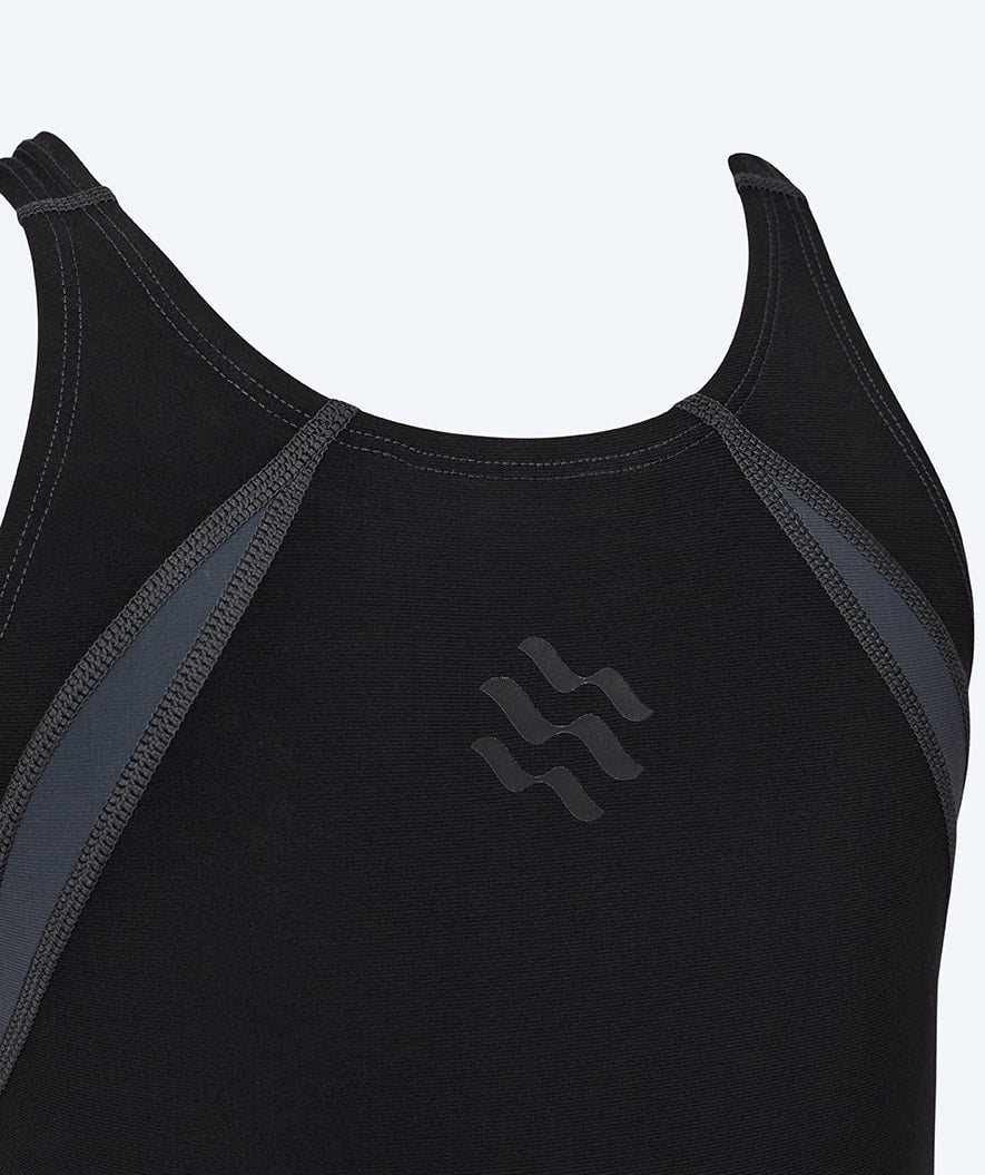 Watery competition swimsuit for girls - Rapidskin 2.0 - Black