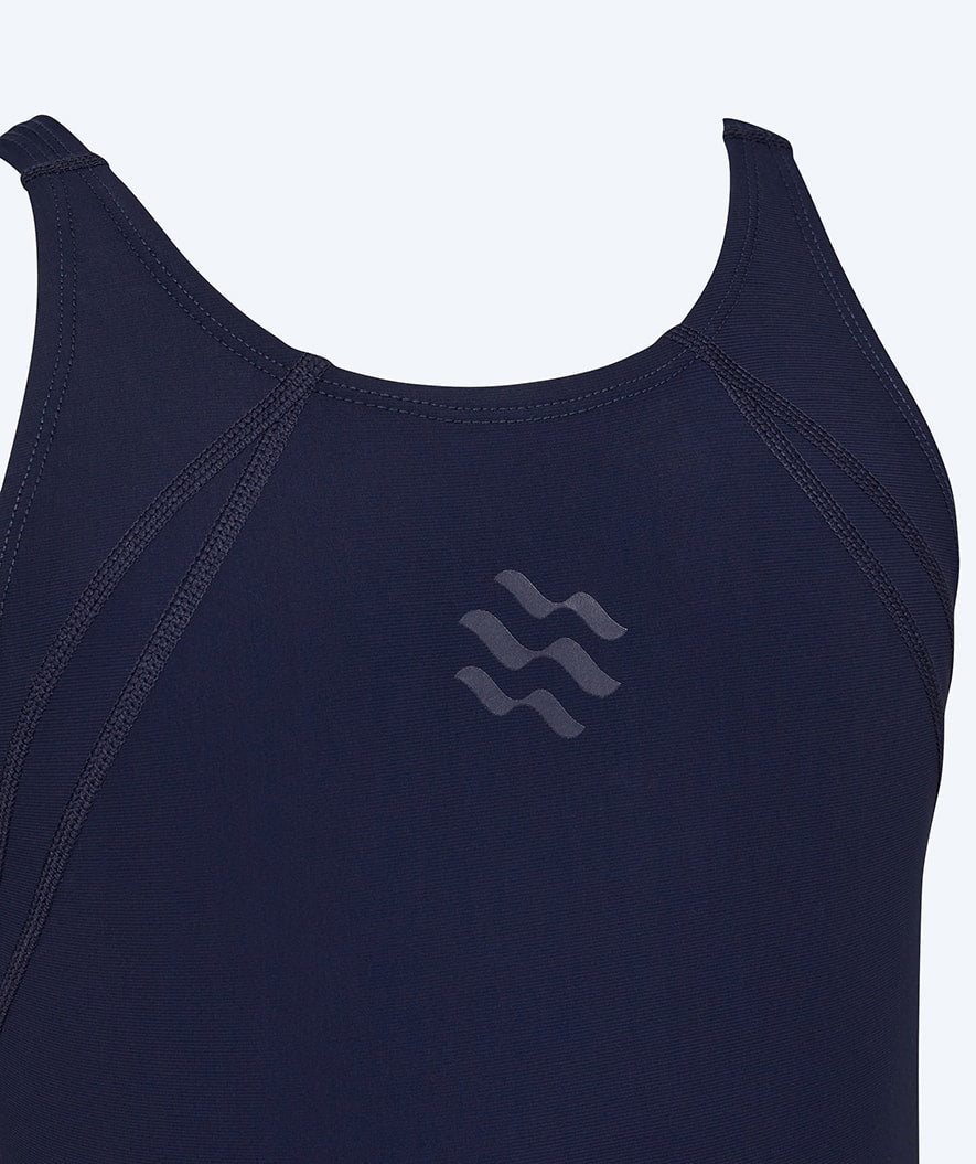 Watery competition swimsuit for girls - Rapidskin 2.0 - Dark Blue