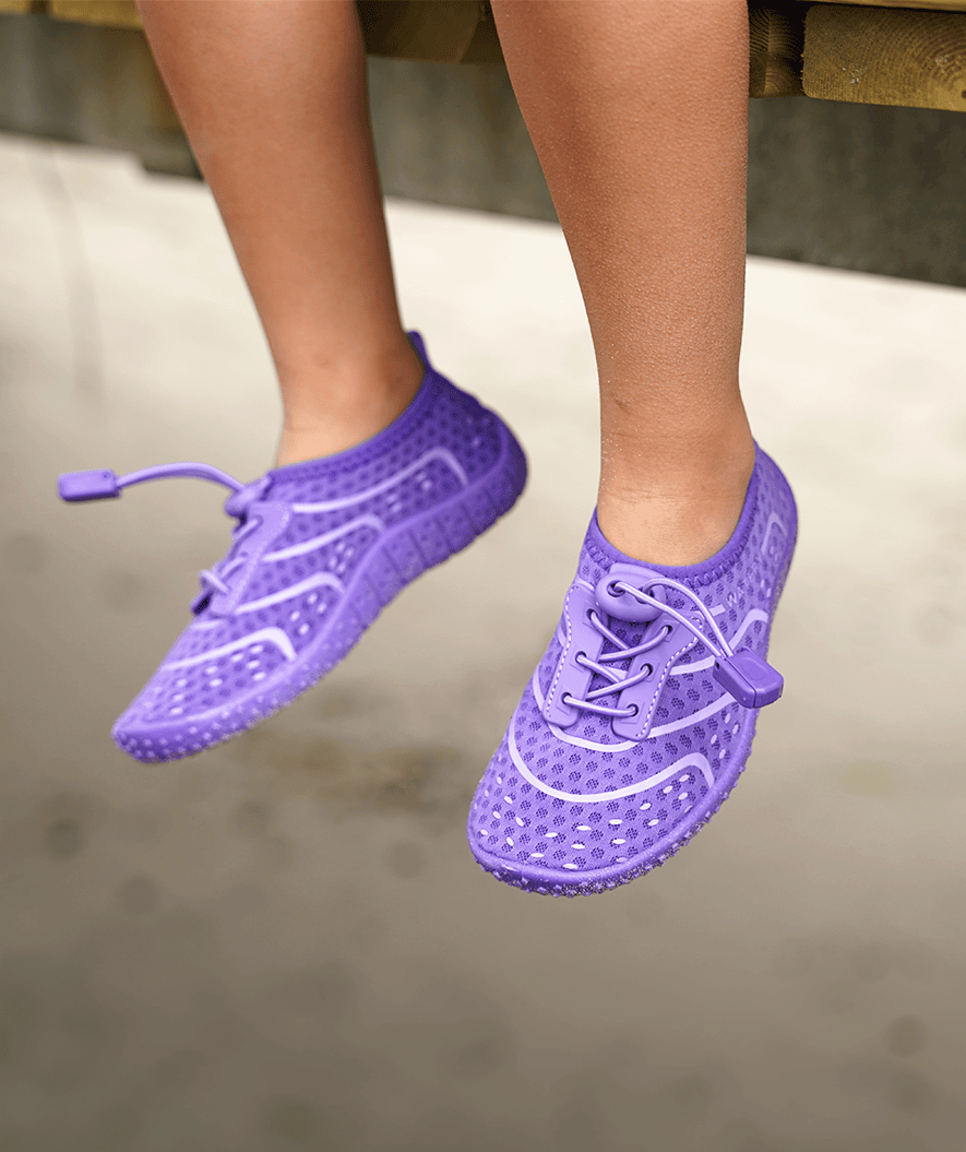 Watery swim shoes for kids - Nerida - Purple