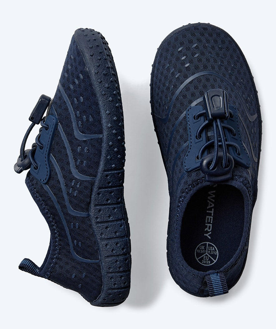 Watery swim shoes for kids - Nerida - Dark blue