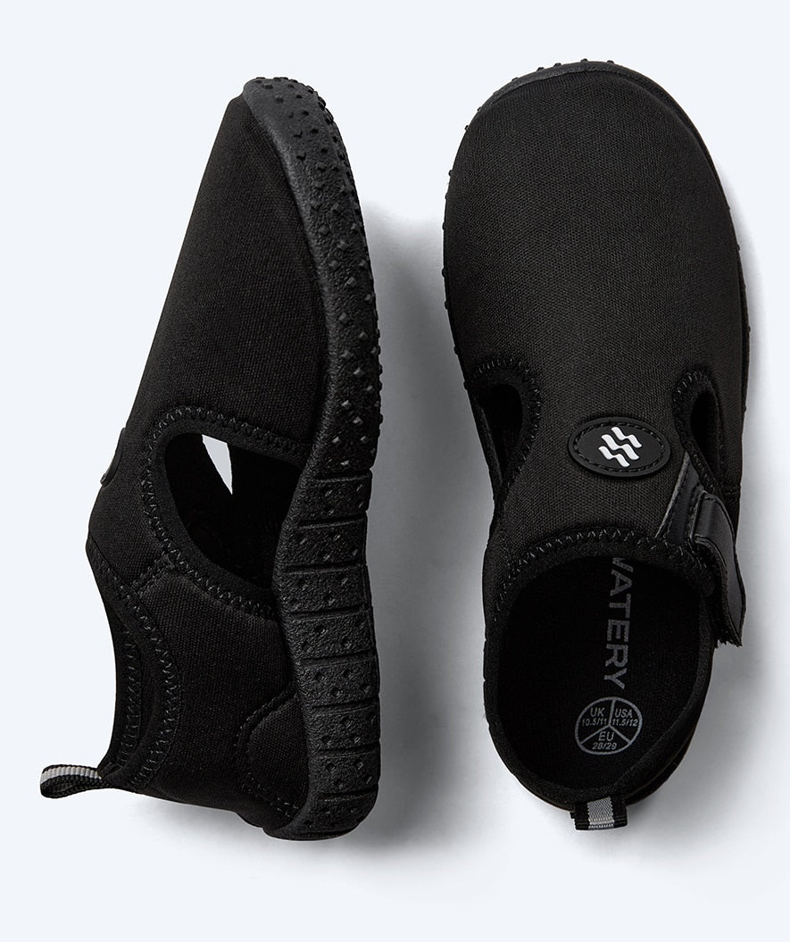 Watery swim shoes for kids - Romney - Black