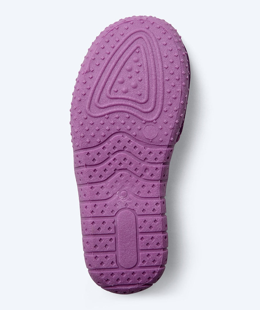 Watery swim shoes for kids - Romney - Purple