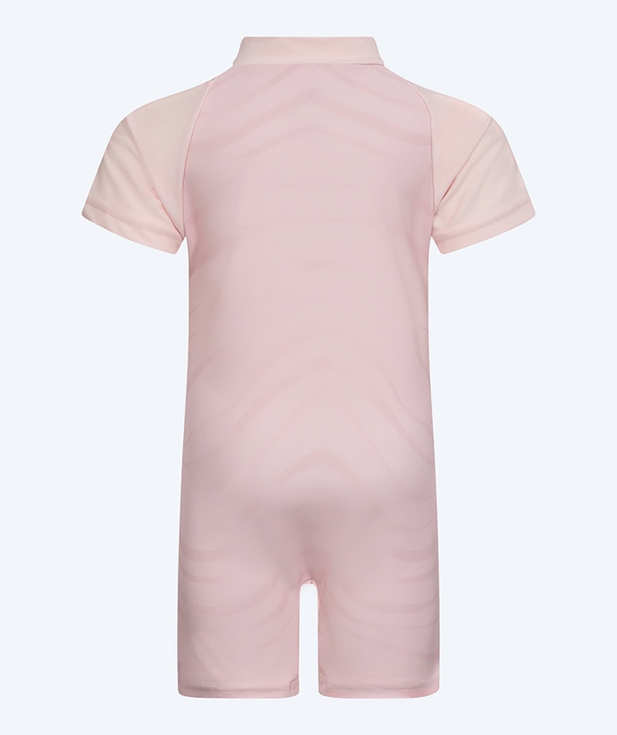 Watery UV-suit for children - Fjord Short Sleeve Rashguard - Pink