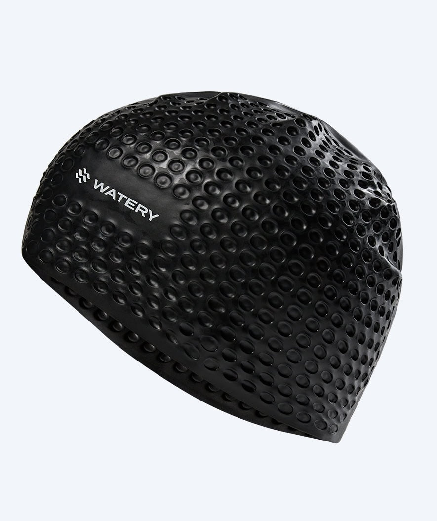 Watery swim cap - Larunda Bubble - Black