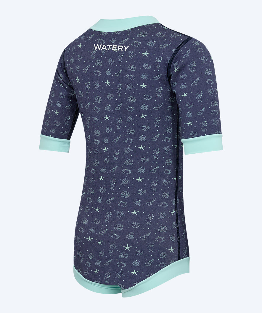 Watery wetsuit for kids - Baia Full-Body - Atlantic Turquoise