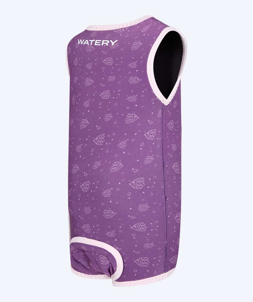 Watery wetsuit for kids - Baia Wrap - Atlantic Purple