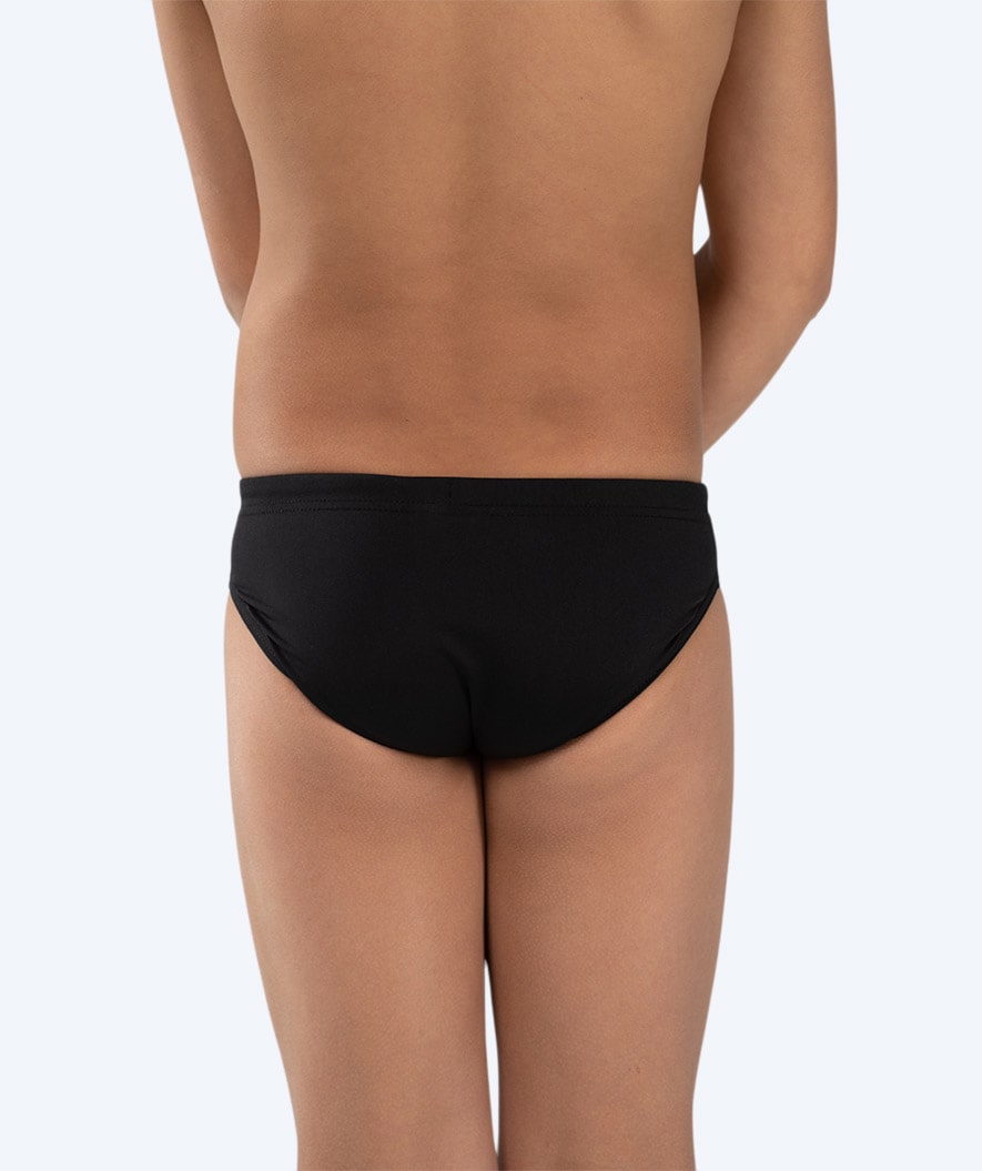 Watery triangular swim trunks for boys - Budgie Eco - Black
