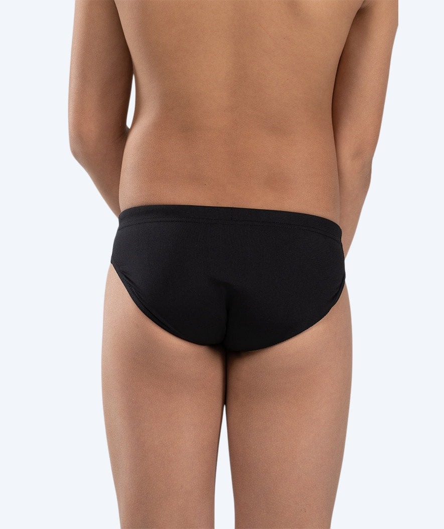 Watery triangular swim trunks for boys - Budgie Eco - Black Sporty