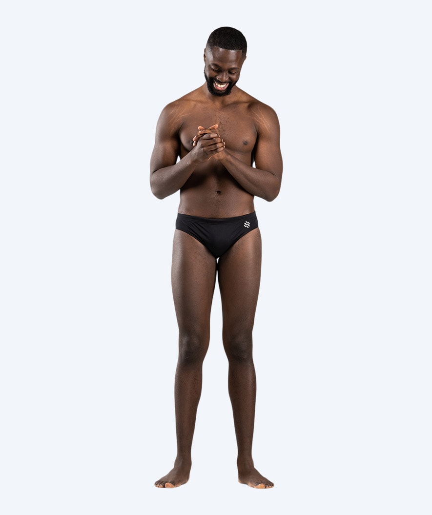 Watery triangular swim trunks for men - Budgie Eco - Black