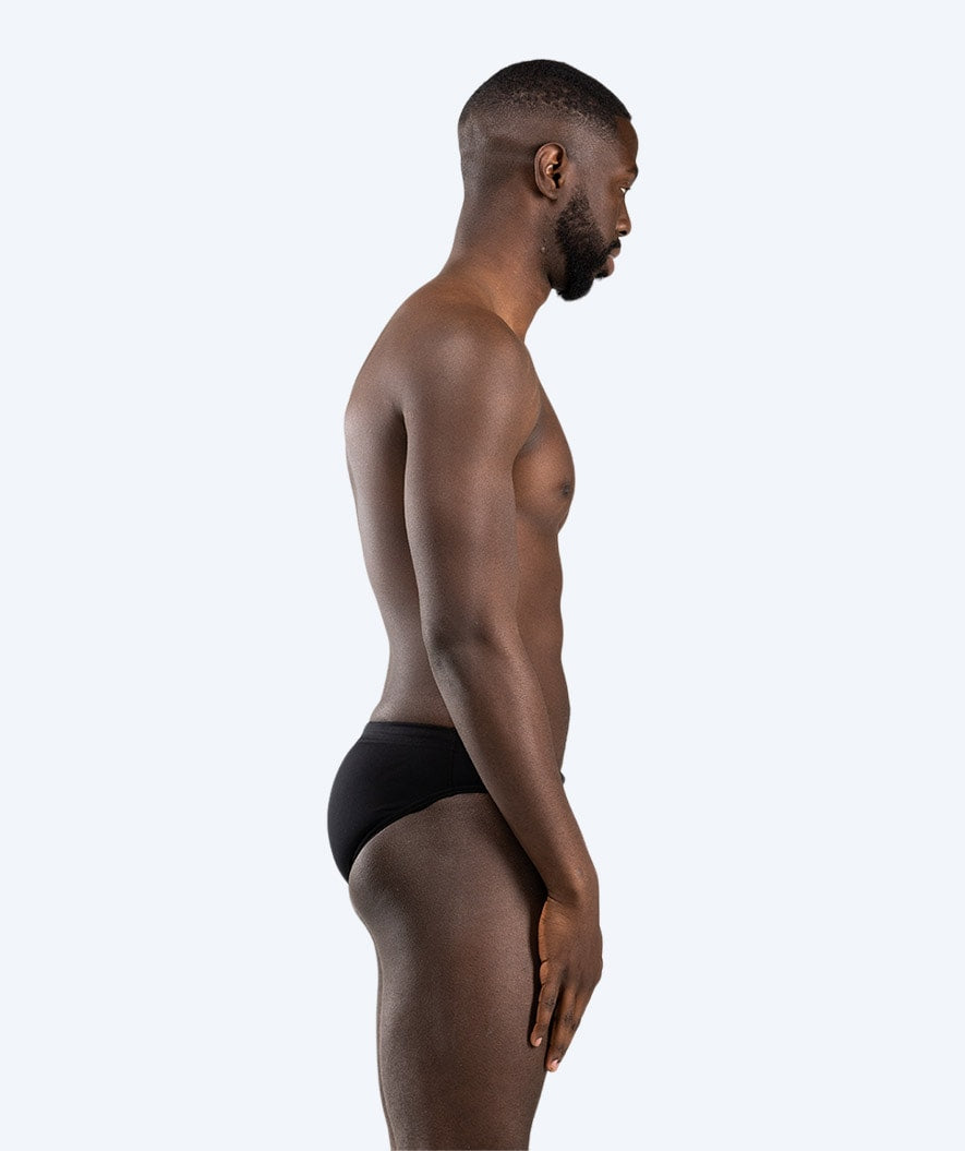 Watery triangular swim trunks for men - Budgie Eco - Black