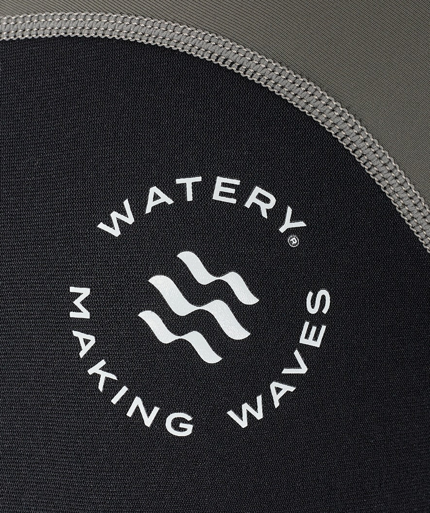 Watery UV wetsuit for kids - Calypso Long Sleeved - Grey/black