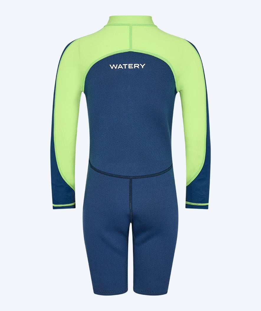 Watery UV wetsuit for kids - Calypso Long Sleeved - Atlantic Green