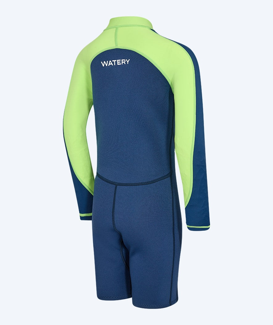 Watery UV wetsuit for kids - Calypso Long Sleeved - Atlantic Green
