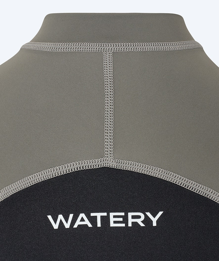 Watery UV wetsuit for kids - Calypso Shorty - Grey/black