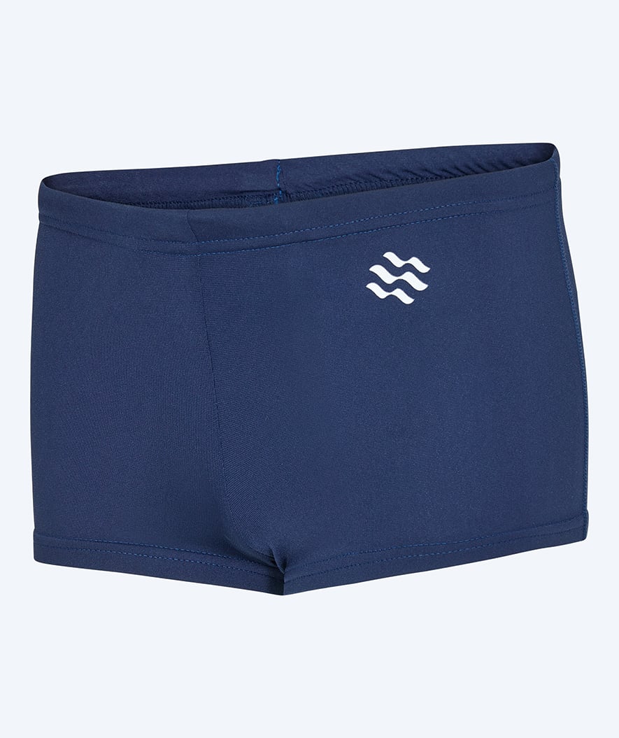 Watery swim trunks for boys - Flaming Vegas Eco - Mystic Blue