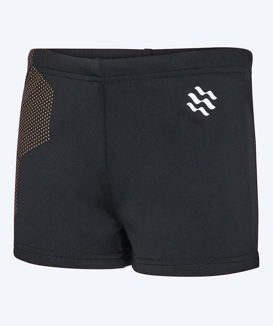 Watery swim trunks for boys - Flaming Vegas Eco - Orange Corner