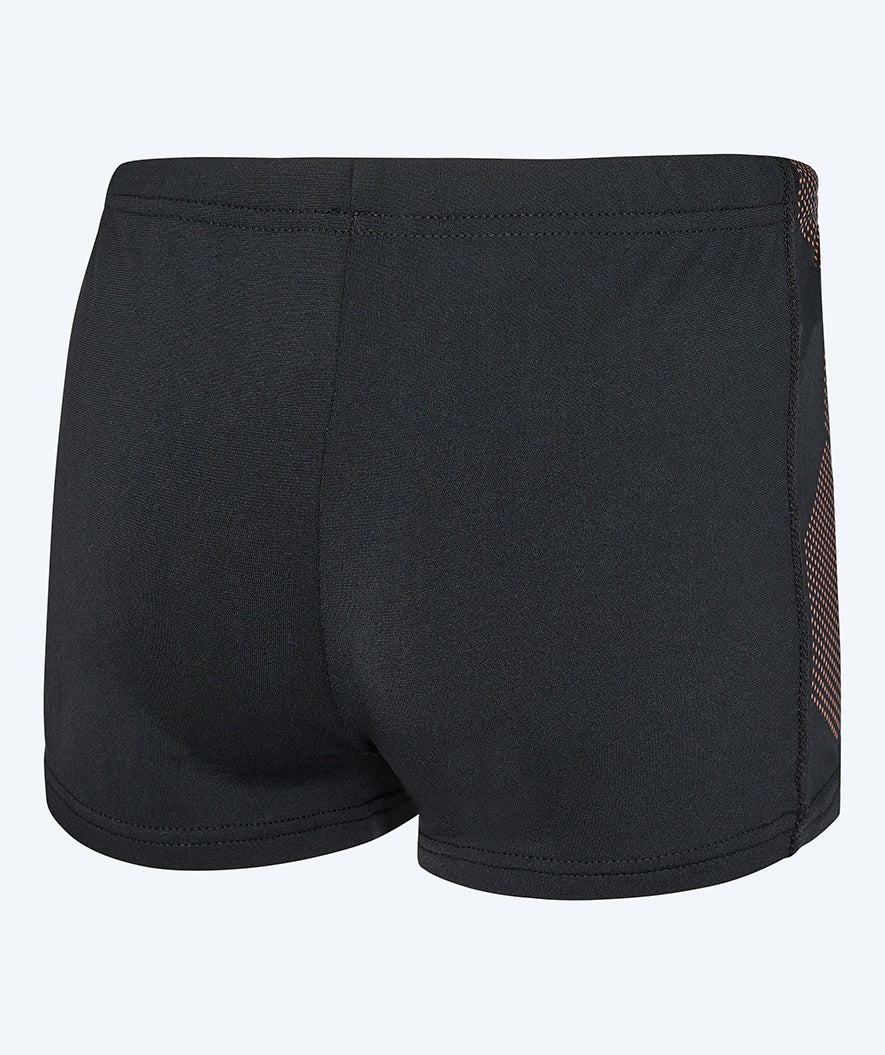 Watery swim trunks for boys - Flaming Vegas Eco - Orange Corner