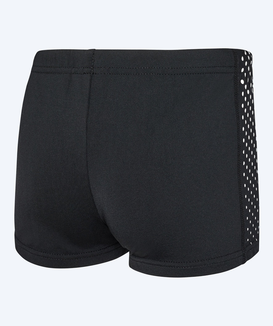 Watery swim trunks for boys - Flaming Vegas Eco - White Sporty