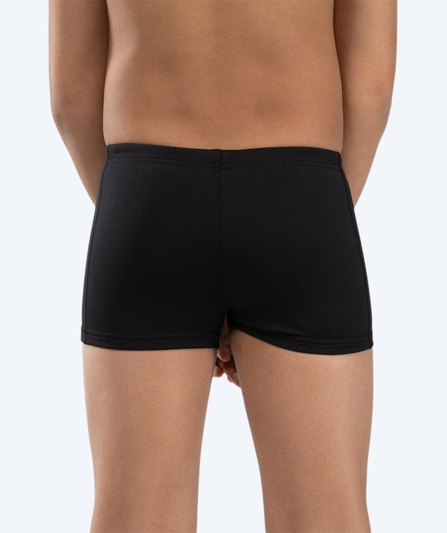 Watery swim trunks for boys - Flaming Vegas Eco - Orange Corner