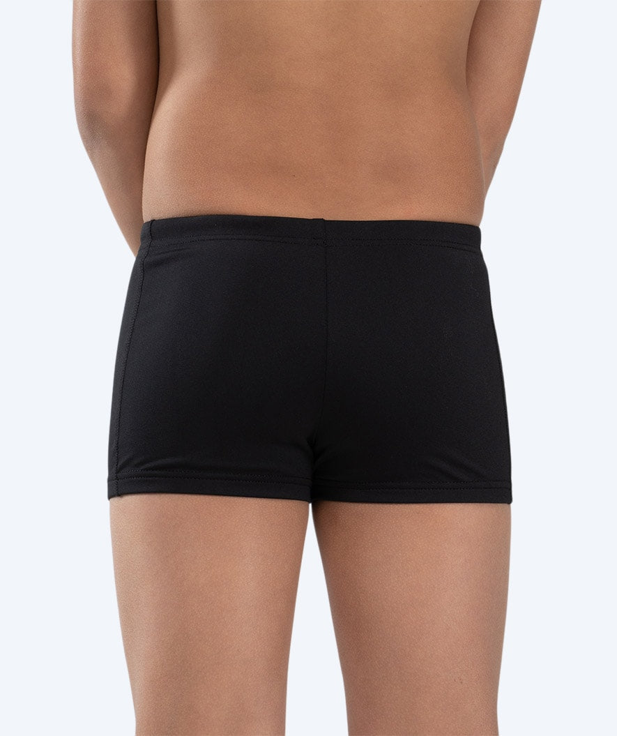 Watery swim trunks for boys - Flaming Vegas Eco - White Sporty