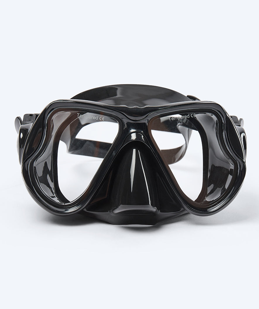 Watery adult snorkel set - Delphina Hudson - Black