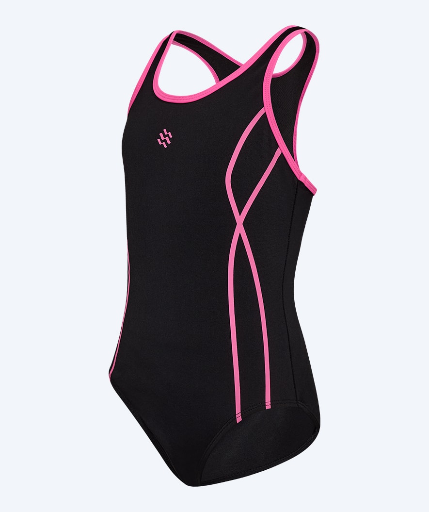 Watery swimsuit for girls - Hurley - Black/pink