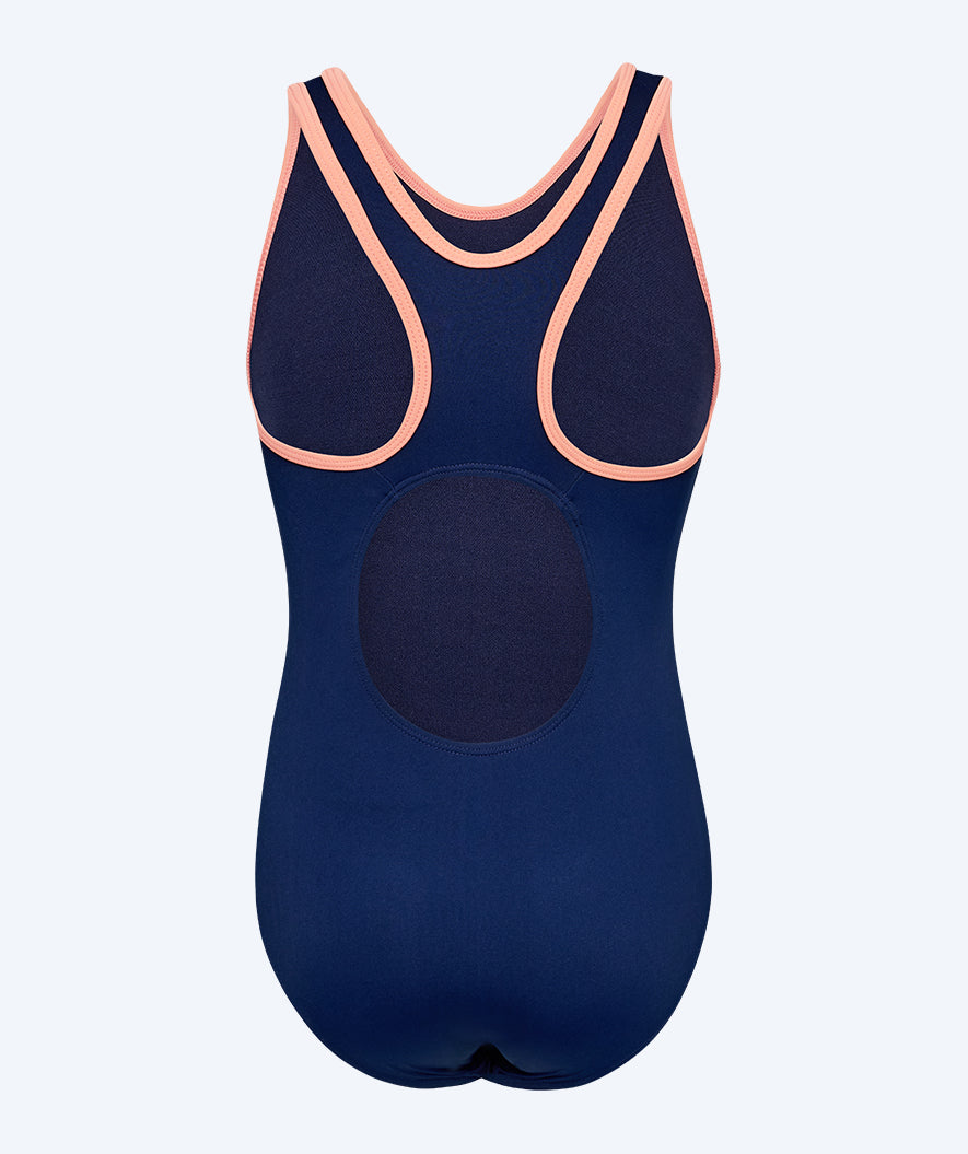 Watery swimsuit for girls - Hurley - Dark blue/orange
