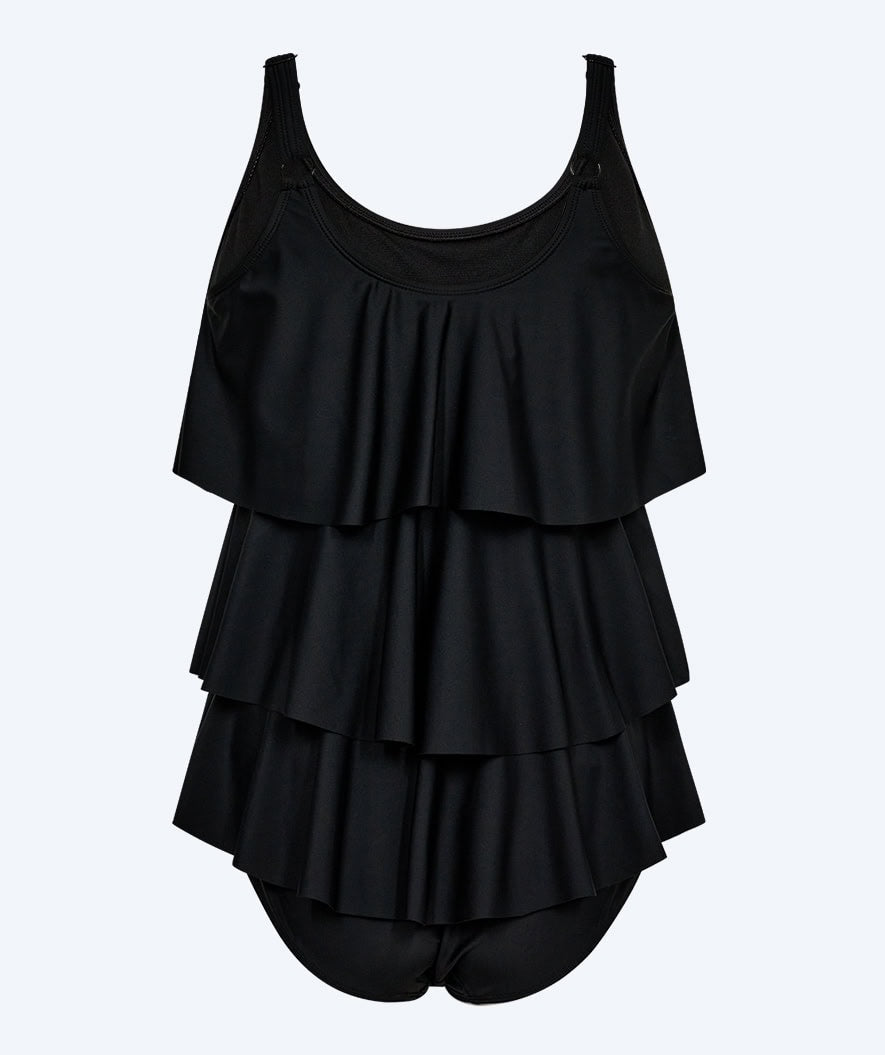 Watery swimsuit with skirt for women - Hydra - Black