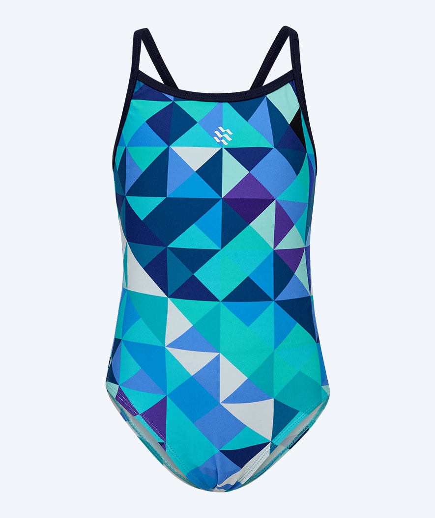 Watery swimsuit for girls - Laguna - Blue