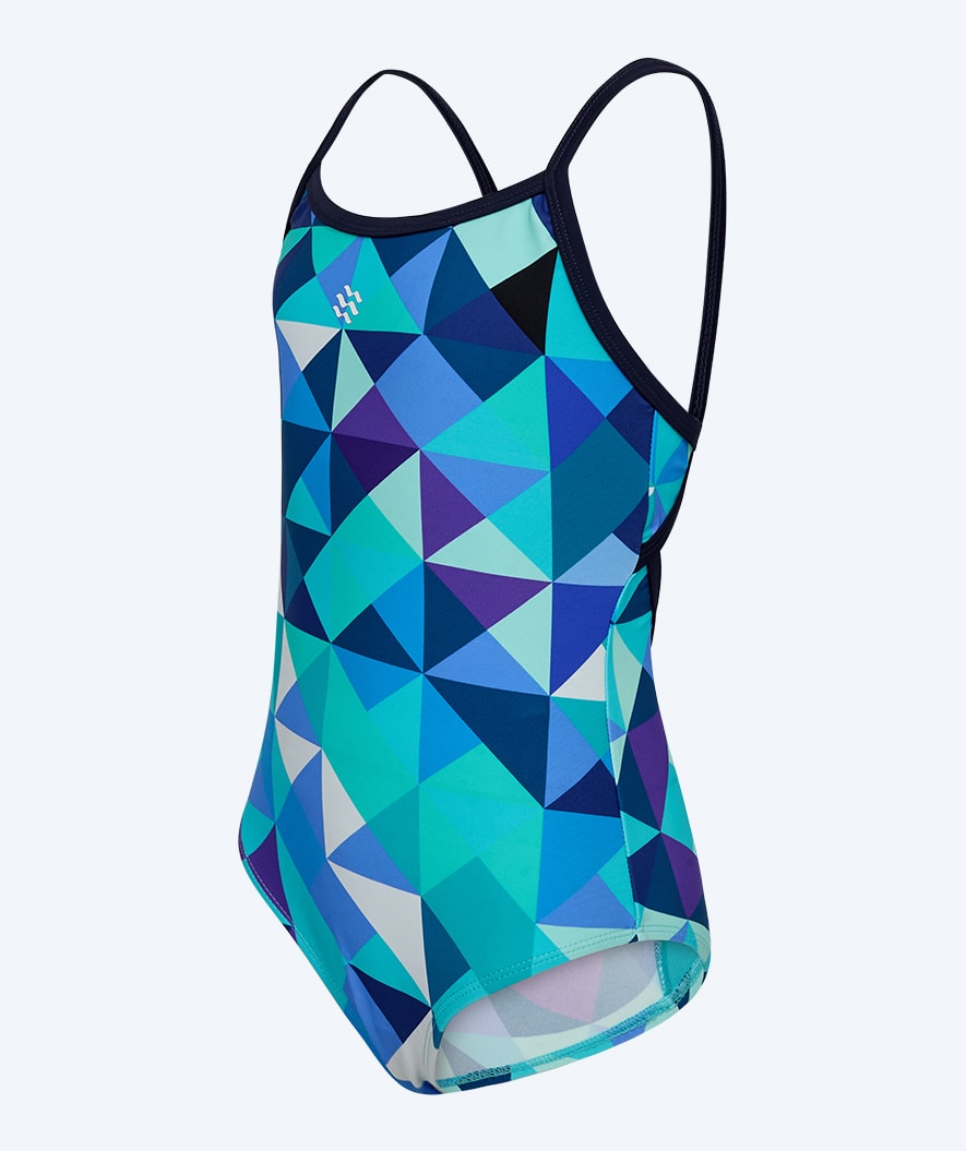 Watery swimsuit for girls - Laguna - Blue