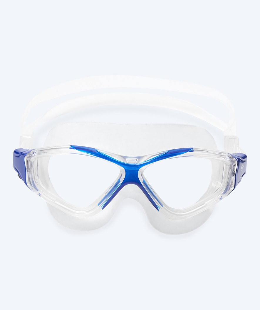 Watery swim mask for adults - Mantis - Blue/clear