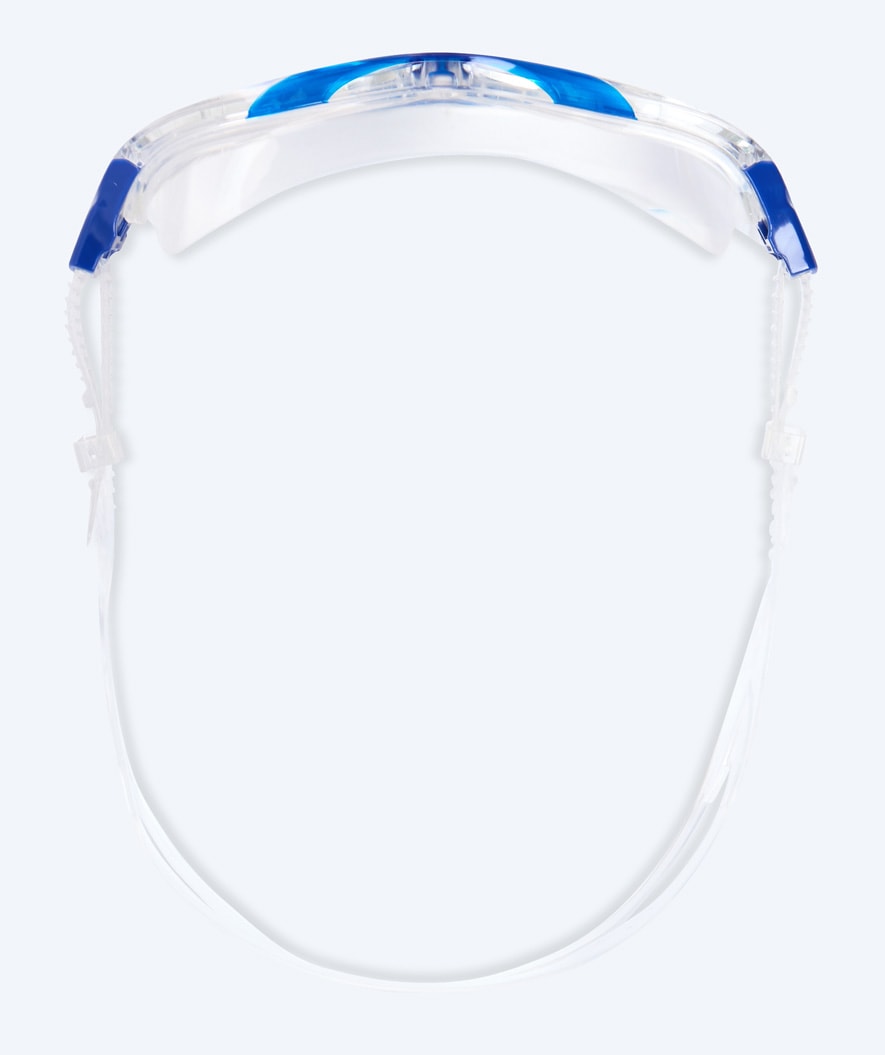 Watery swim mask for adults - Mantis - Blue/clear