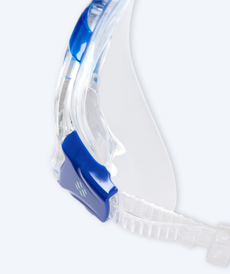 Watery swim mask for adults - Mantis - Blue/clear