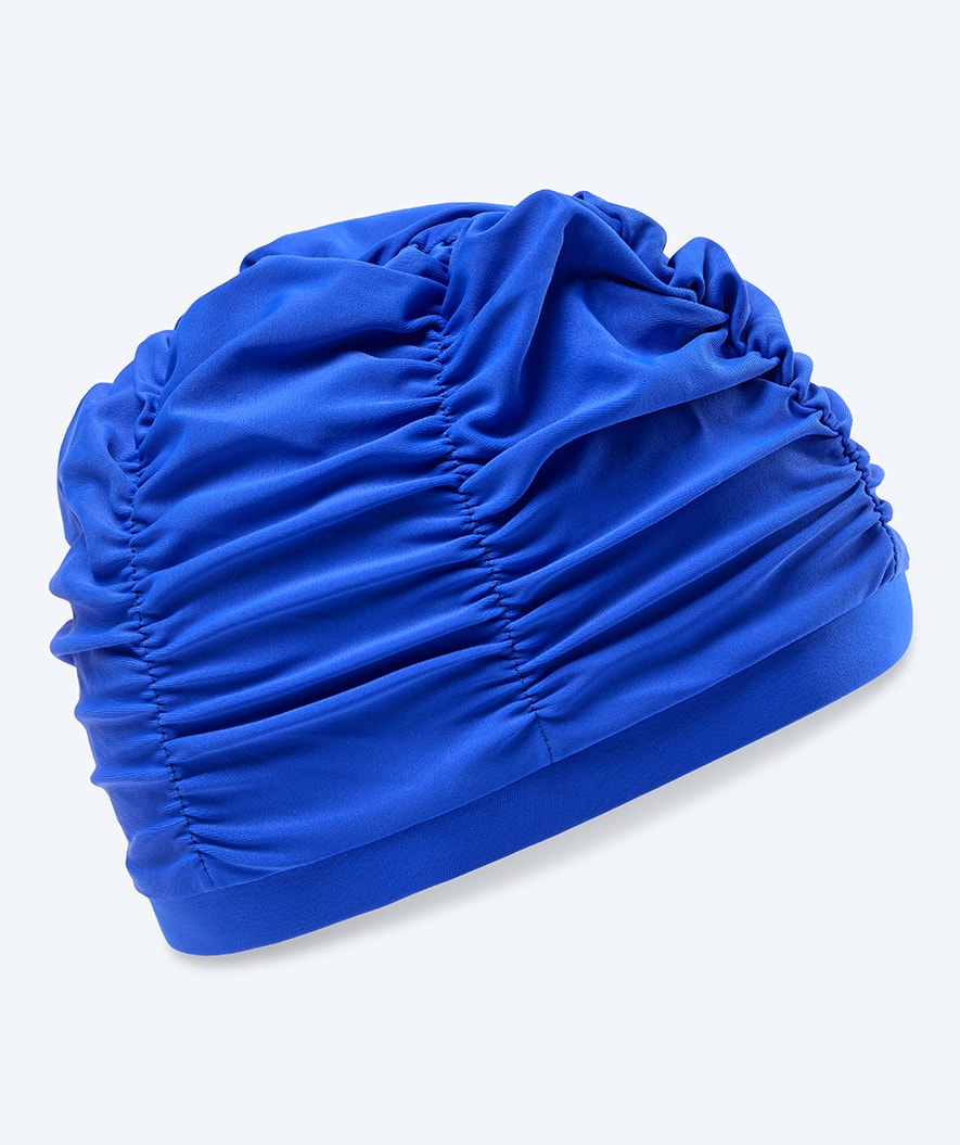Watery swim cap with drapes - Maxwell - Royal Blue