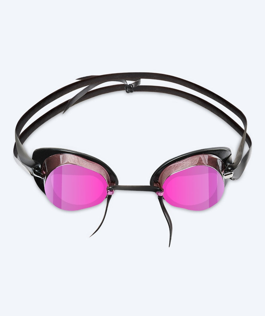 Watery swim goggles - Proflex Swedish Mirror - Pink/pink