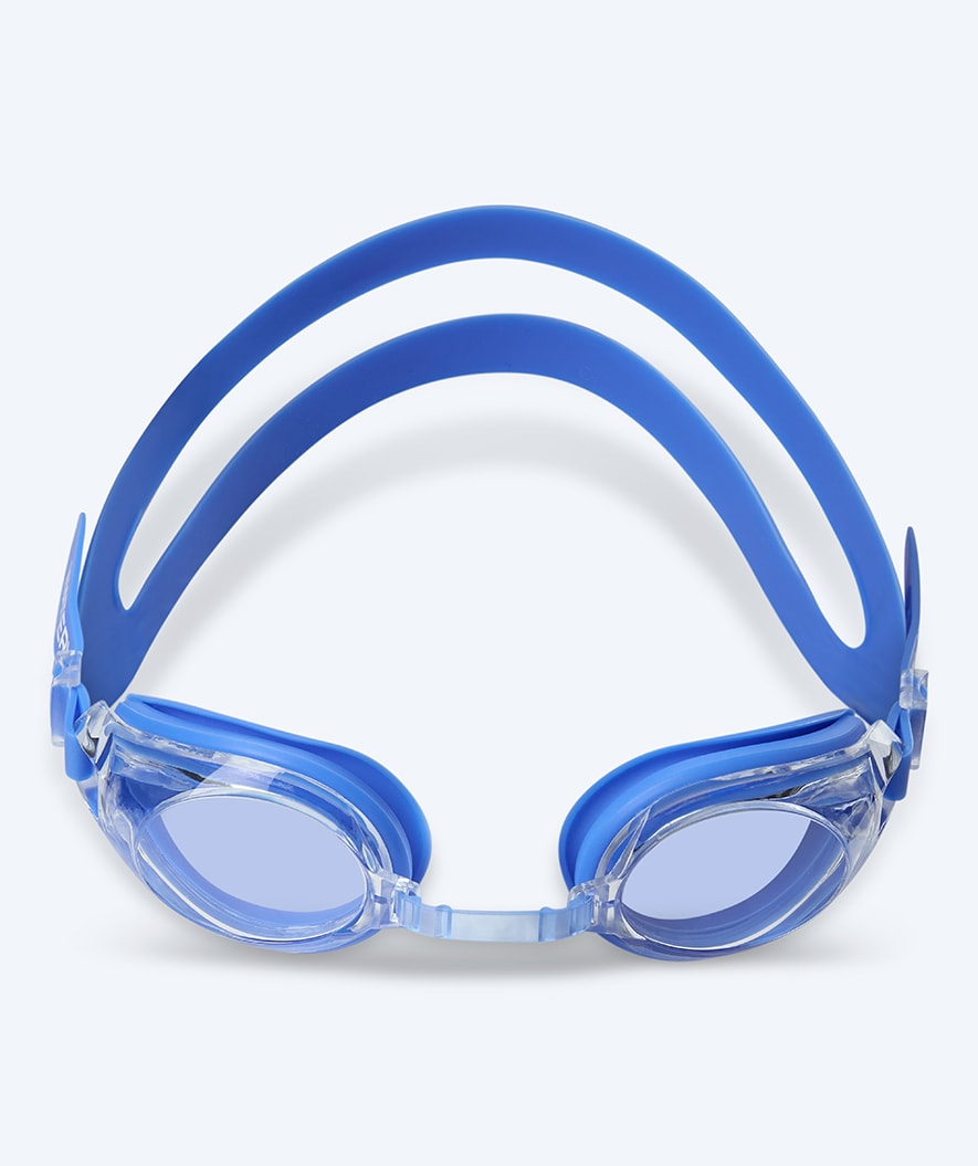 Watery farsighted prescription swim goggles for adults - (+2.0) to (+4.5) - Ridley - Blue