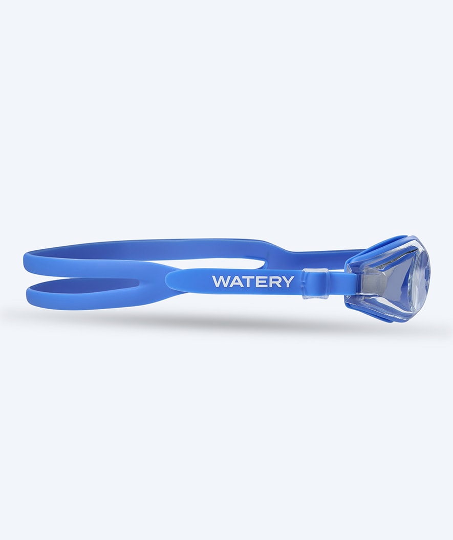 Watery farsighted prescription swim goggles for adults - (+2.0) to (+4.5) - Ridley - Blue