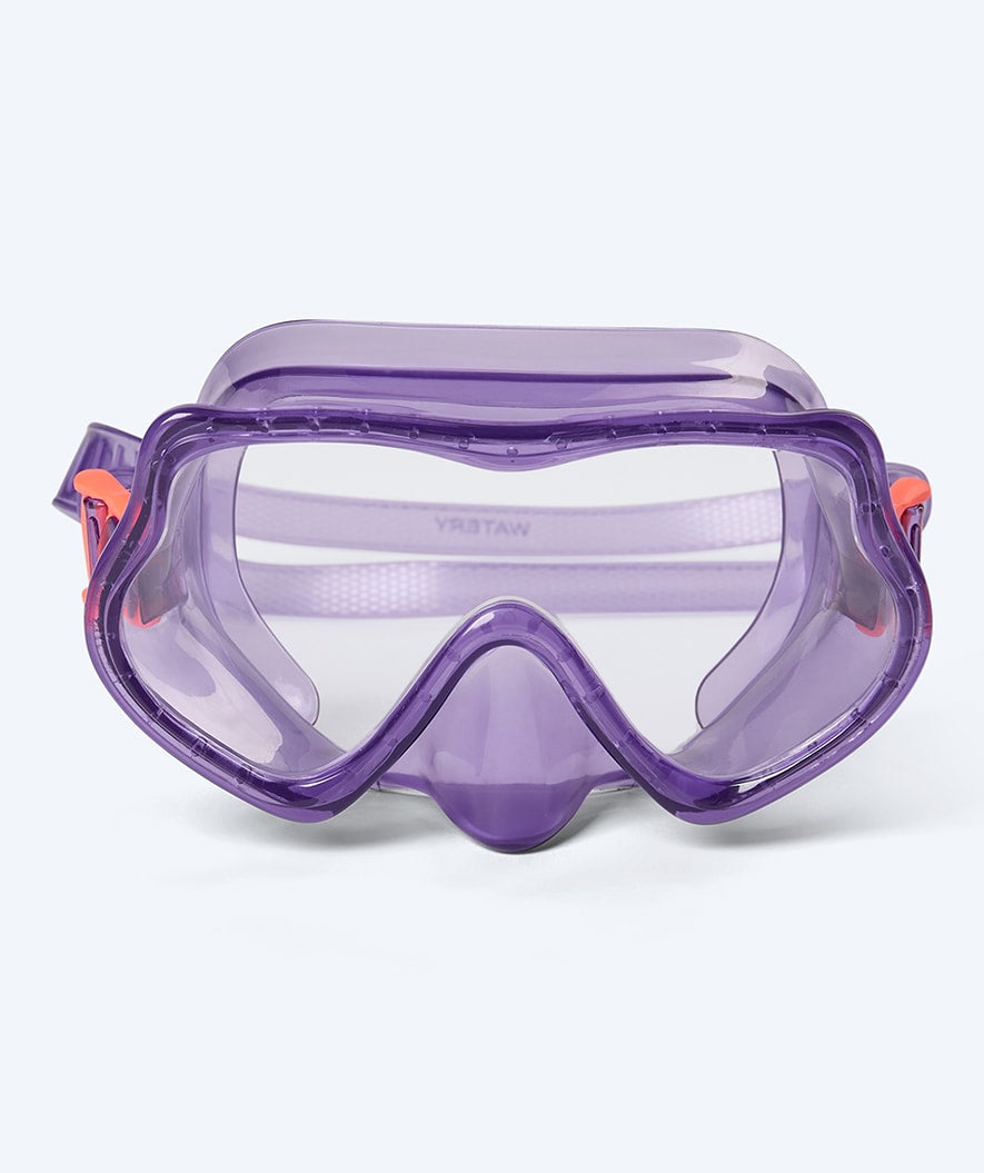Watery Combo snorkel set for kids (4-10) - Winslet - Purple