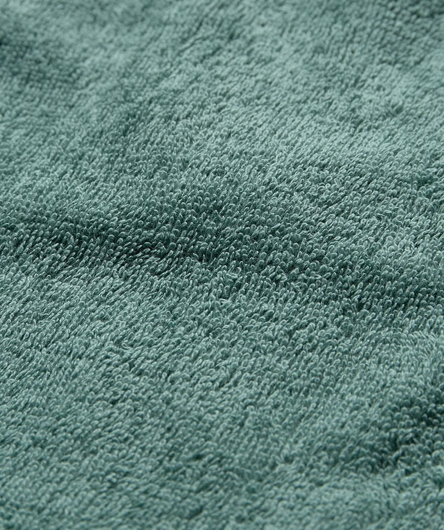 Watery bathing poncho for kids - Cotton - Forrest Green
