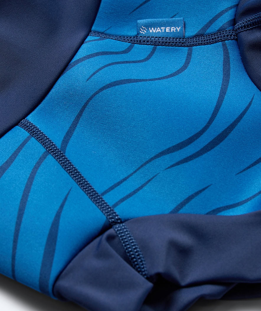 Watery swim nappies for kids - Neoprene Swim Nappy - Blue