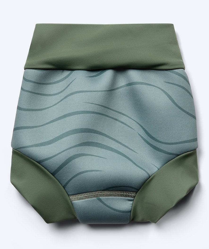 Watery swim nappies for kids - Neoprene Swim Nappy - Green